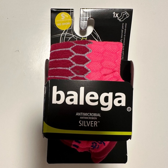 Balega Unisex  Silver Compression Fit Performance No Show Athletic Running Socks - Picture 2 of 2